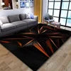 Modern 3D Geometric Area Rug - Optical Illusion Carpet for Living Room & Bedroom