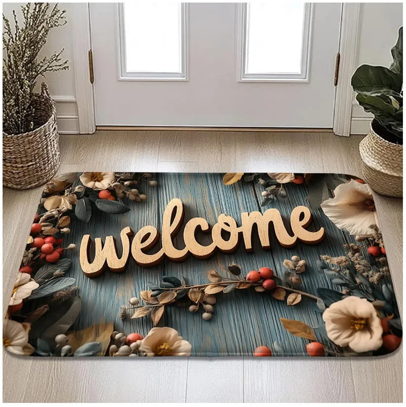 Machine Washable Kitchen & Bath Mat - Super Soft, Absorbent & Non-Slip Rug