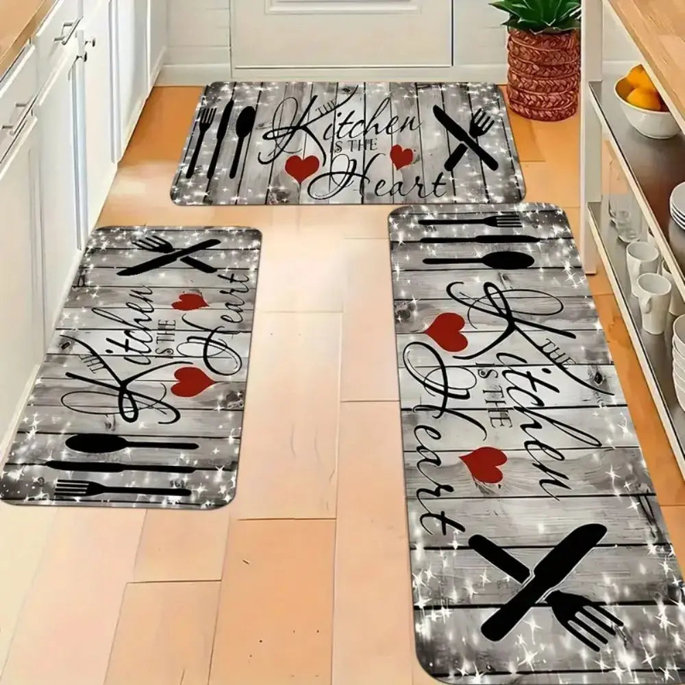 Machine Washable Kitchen & Laundry Mat - Super Soft, Comfortable & Non-Slip
