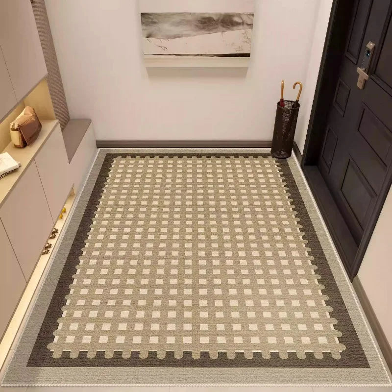 Luxury Washable Doormat - Dirt Resistant & Non-Slip Customizable Entrance Rug