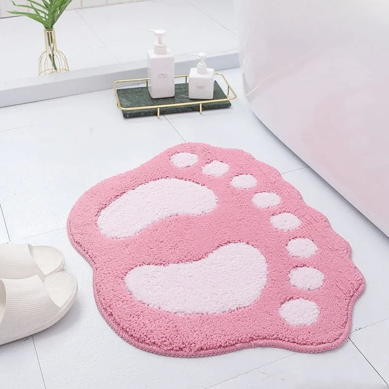 Microfiber Bath Rug - Super Absorbent & Non-Slip Bathroom Mat, Machine Washable