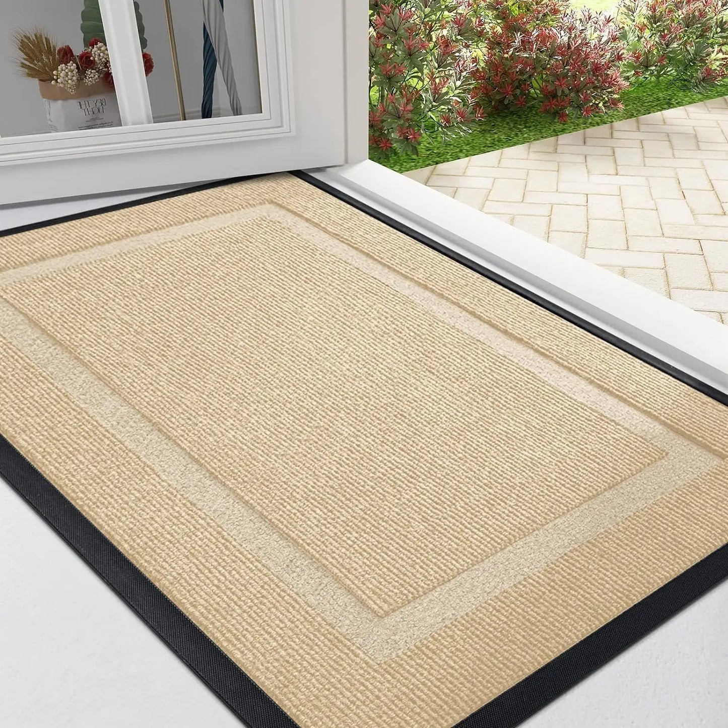 Low-Profile Doormat - High Quality Non-Slip Indoor/Outdoor Welcome Mat