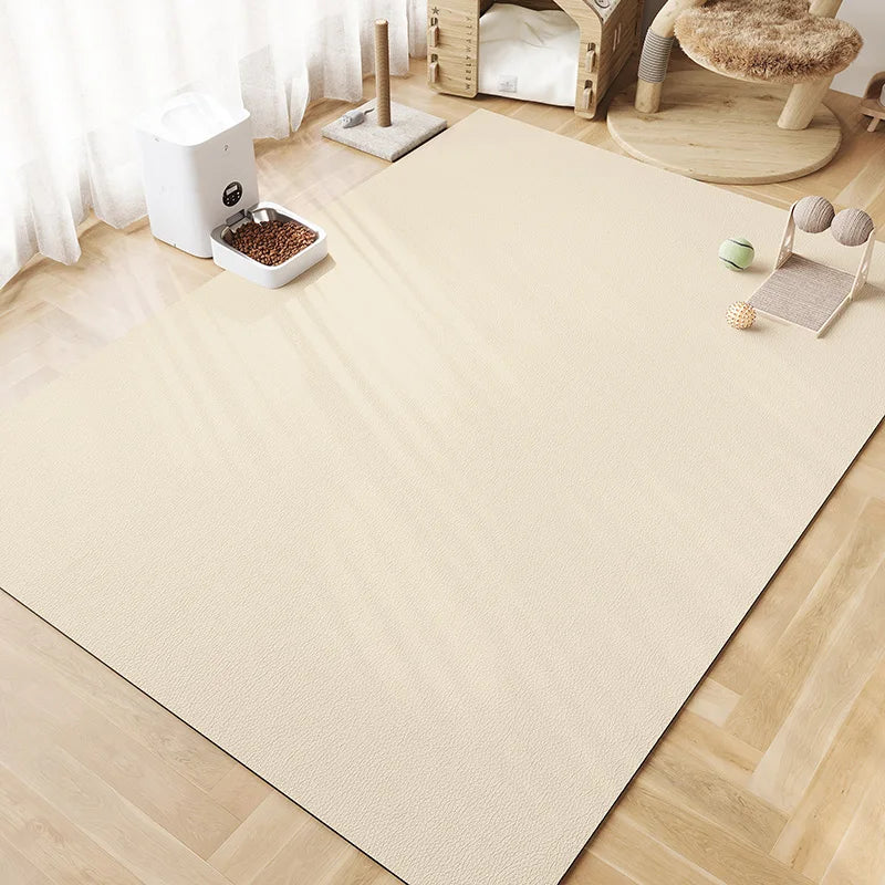 Simple Pet Feeding Mat - Absorbent, Non-Slip & Scratch-Resistant Tray