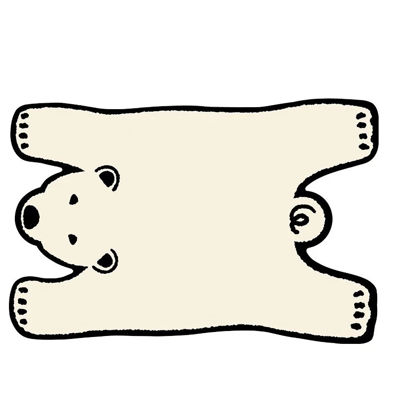 Cartoon Diatomite Bath Mat - Quick-Dry, Absorbent & Non-Slip Kids Bathroom Rug