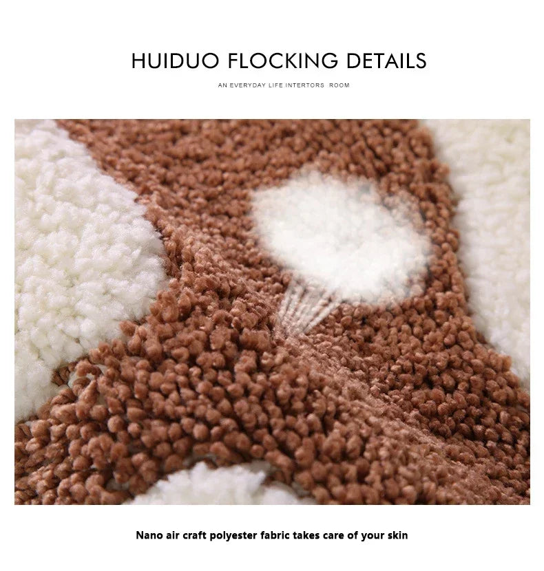 Microfiber Bath Rug - Super Absorbent & Non-Slip Bathroom Mat, Machine Washable