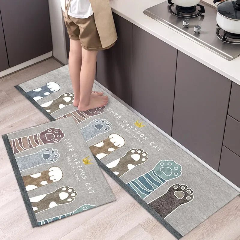 Quick-Dry Kitchen Mat - Super Absorbent & Non-Slip mat