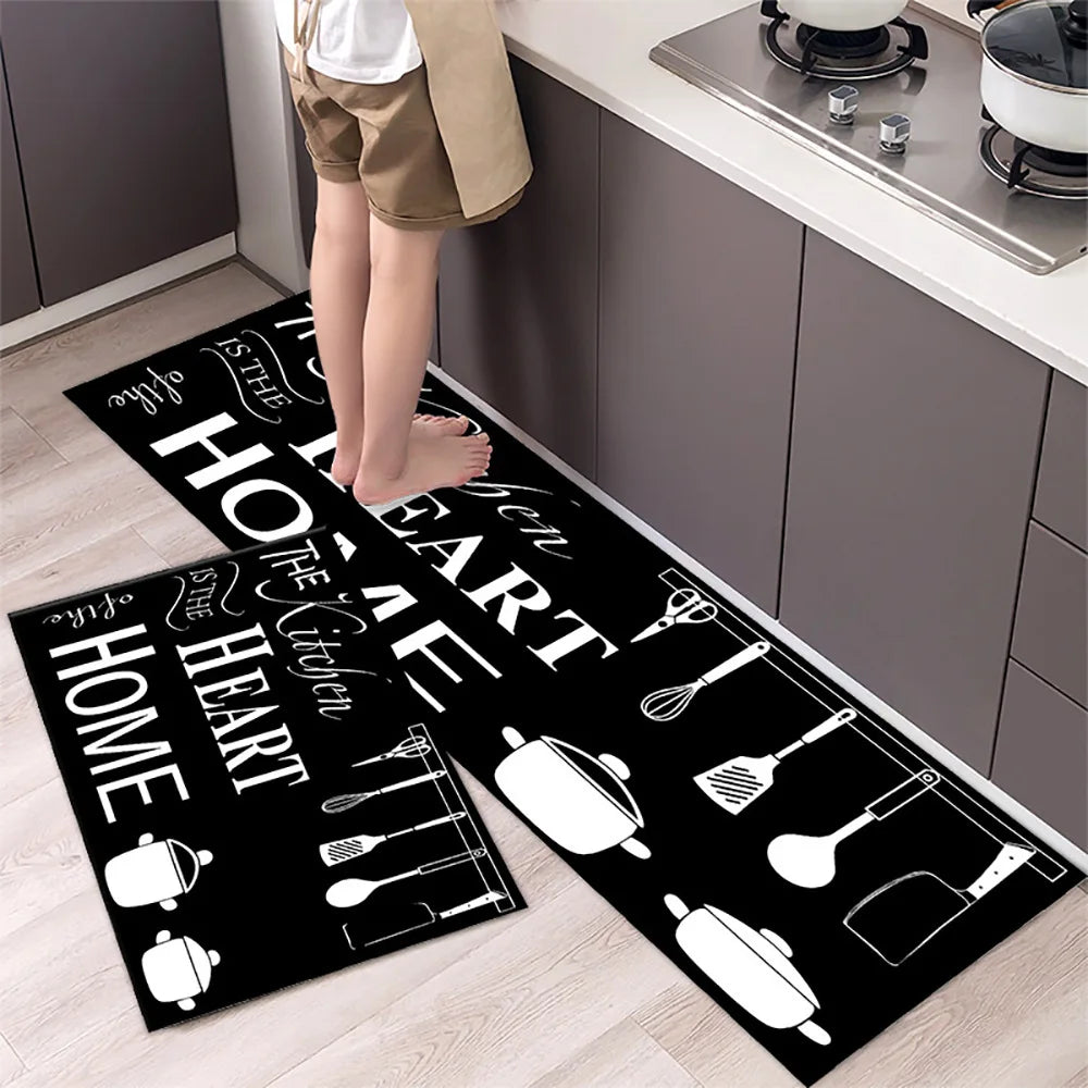 Diatomaceous Earth Kitchen Runner - Long, Absorbent & Non-Slip Floor Mat