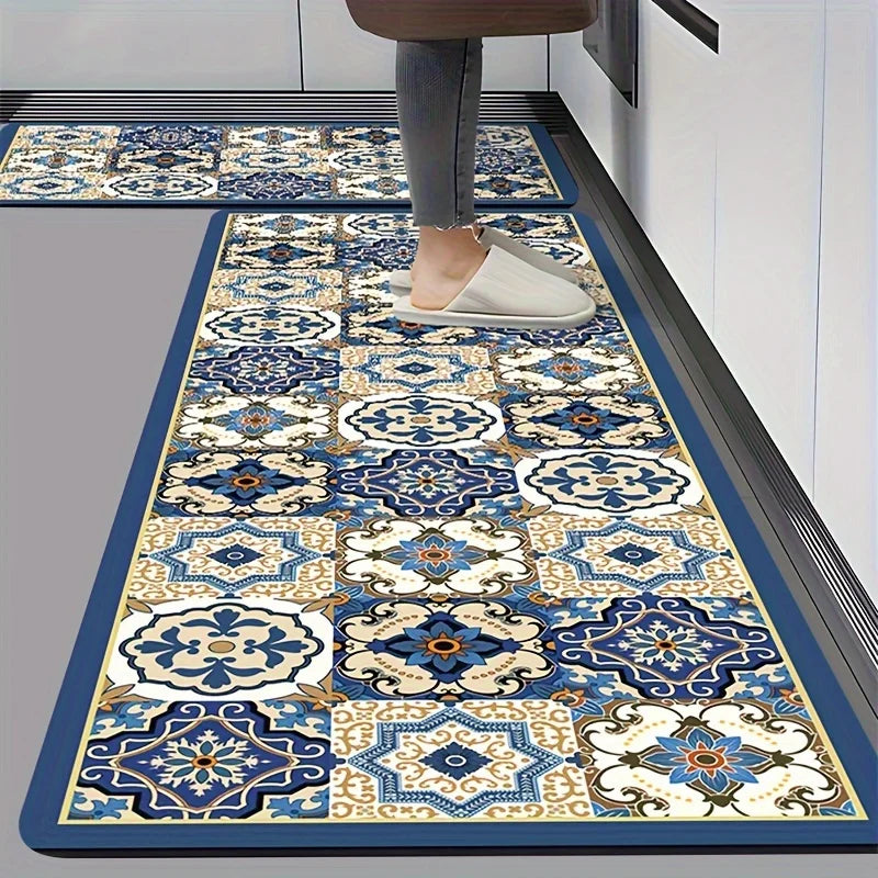Luxury Welcome Doormat - Non-Slip & Durable for Entrance, Kitchen & Bathroom