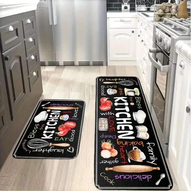 Kitchen Appliance Mat Set - Anti-Slip & Soft Padding for Floor Protection