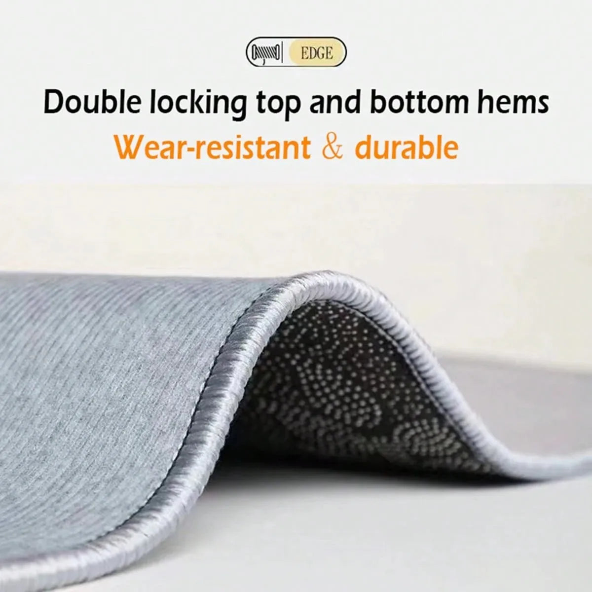 Printed Kitchen Mat (1 or 2-Pack) - Durable & Wear-Resistant Floor Rug
