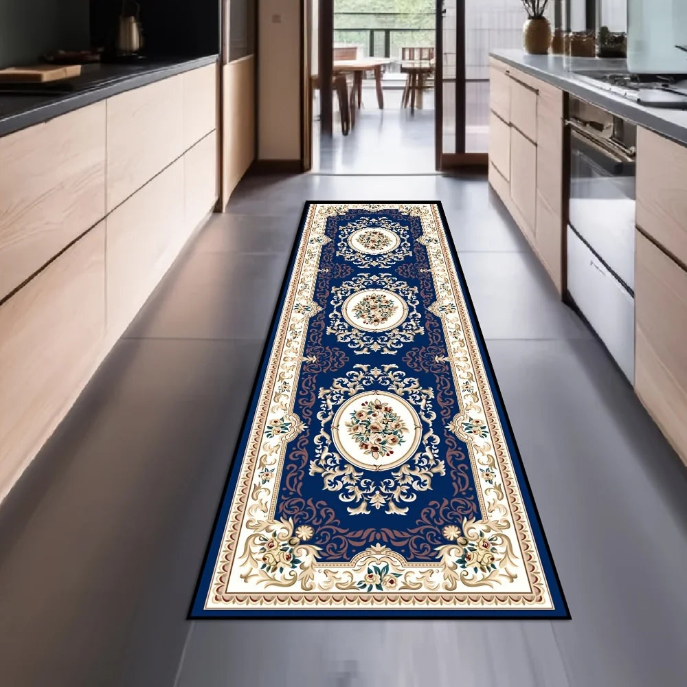 Loop Pile Runner Rug - Durable Long Carpet for Hallway, Stairs & Laundry Room