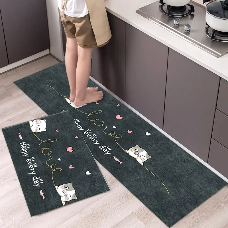 Quick-Dry Kitchen Mat - Super Absorbent & Non-Slip mat