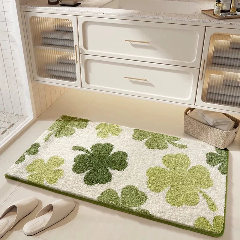 Cute Cartoon Bath Mat - Waterproof & Non-Slip Rug for Bathroom and Toilet