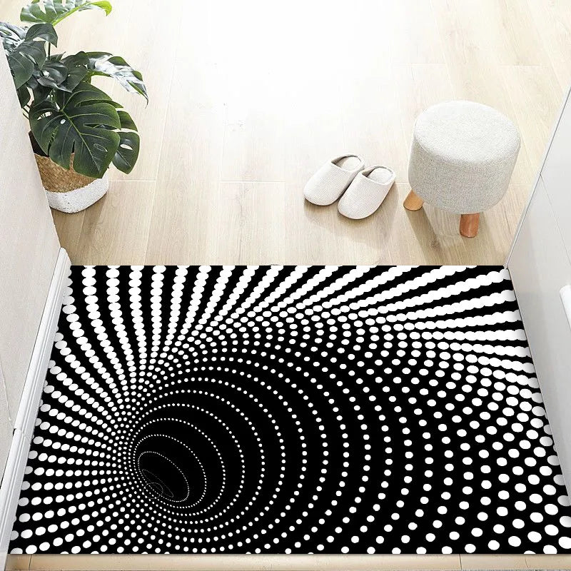 Plush Velvet Entryway Mat - Durable & Non-Slip Doormat for Easy Home Cleaning