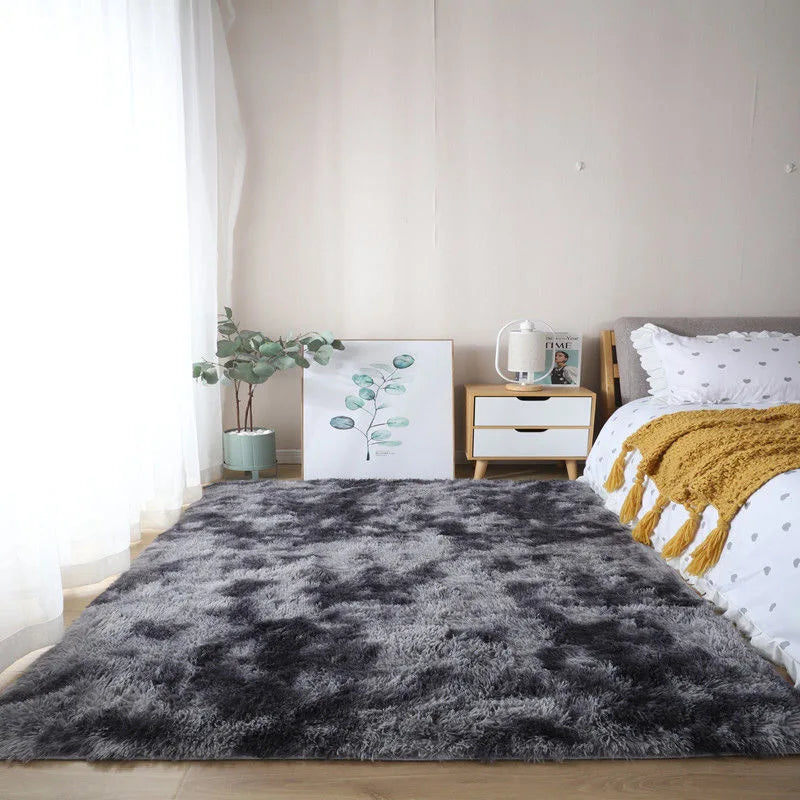 Luxury Plush Rug for Girls Room - Soft & Easy Care Bedside or Living Room Carpet