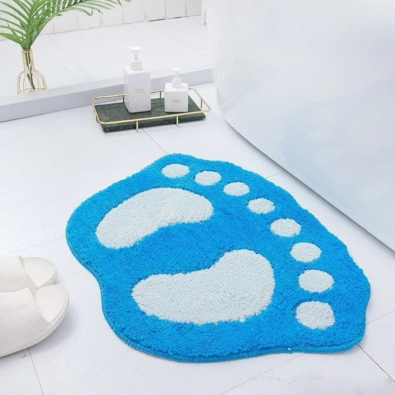 Microfiber Bath Rug - Super Absorbent & Non-Slip Bathroom Mat, Machine Washable
