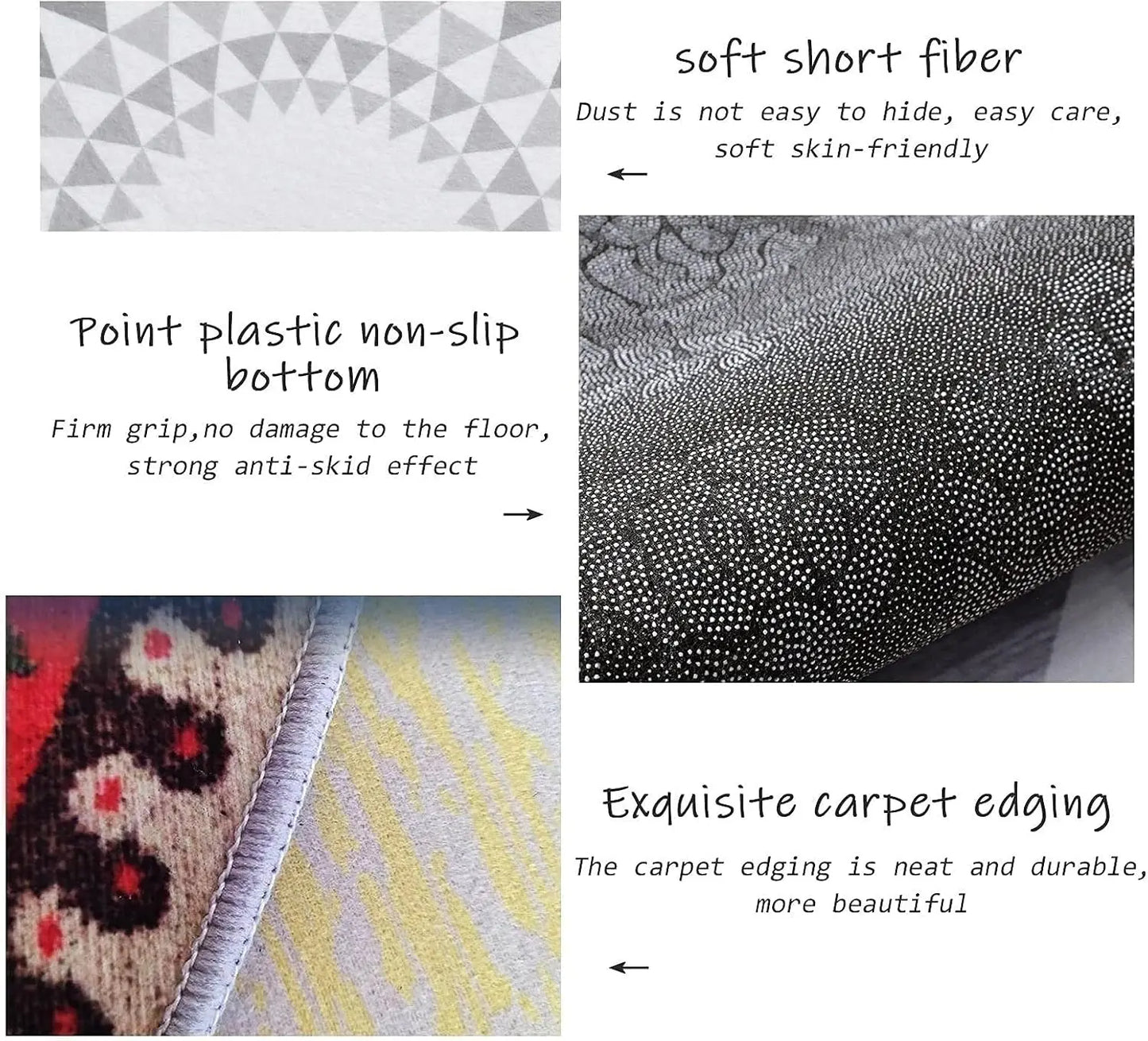 Waterproof Kitchen Mat, Anti-Fatigue Comfort Floor Rug for Sink, Oil & Slip Resistant, Absorbent Door Mat for Bathroom, Hallway Entry