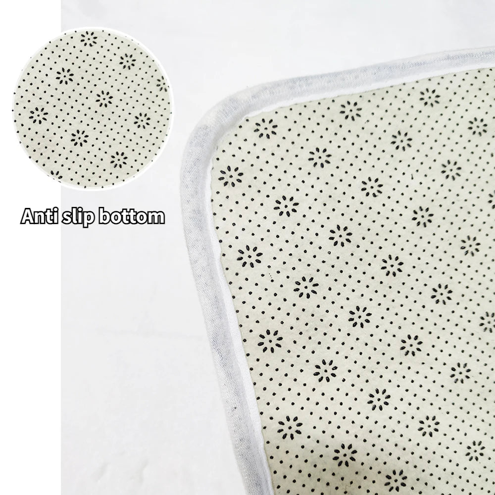Outdoor Garden Doormat - Heavy-Duty Non-Slip Entrance Rug for Home Entryway