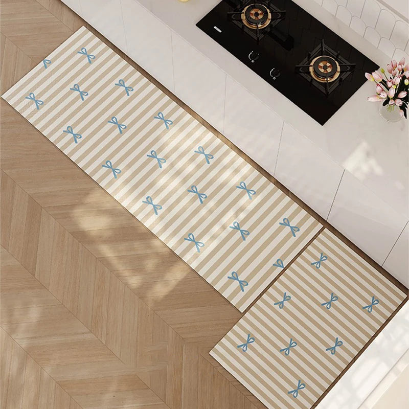 Machine Washable Diatomite Kitchen Mat - Quick-Dry, Absorbent & Non-Slip