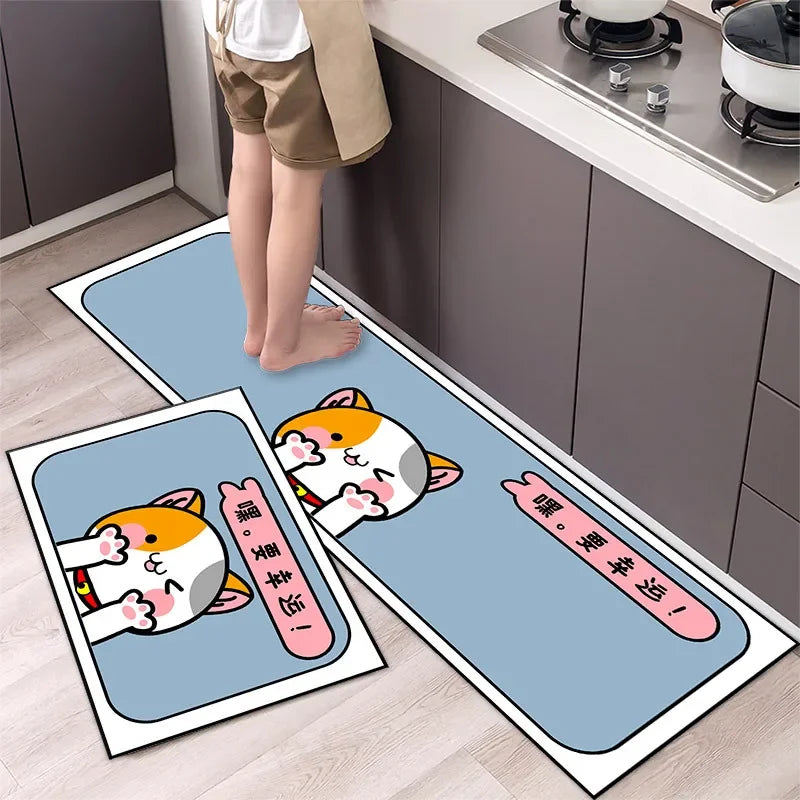 Quick-Dry Kitchen Mat - Super Absorbent & Non-Slip mat