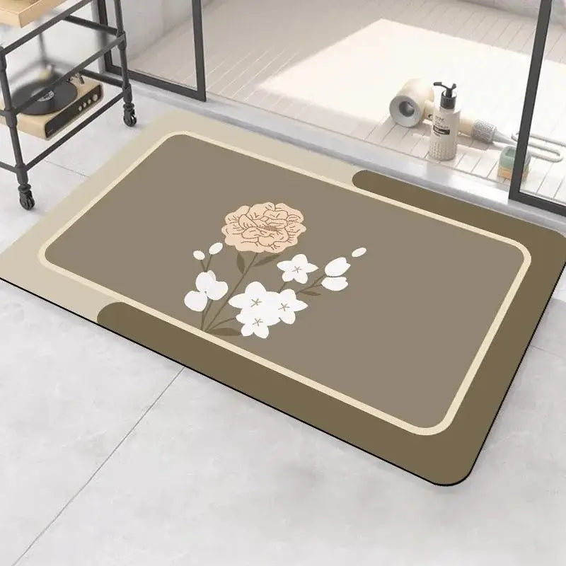 Non-Slip Kitchen Rug - Waterproof & Absorbent Floor Mat for in Front of Sink