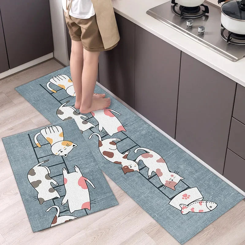 Quick-Dry Kitchen Mat - Super Absorbent & Non-Slip mat