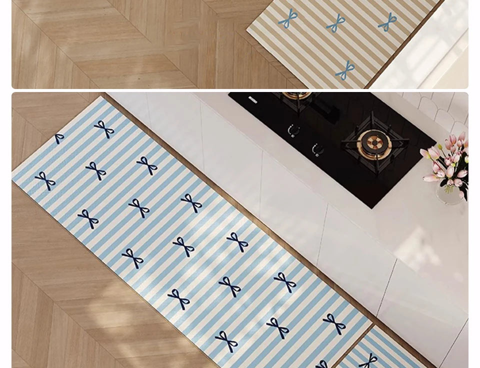 Machine Washable Diatomite Kitchen Mat - Quick-Dry, Absorbent & Non-Slip