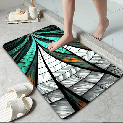 Super Absorbent Bath Mat - Non-Slip & Quick-Dry Shower Rug for Bathroom