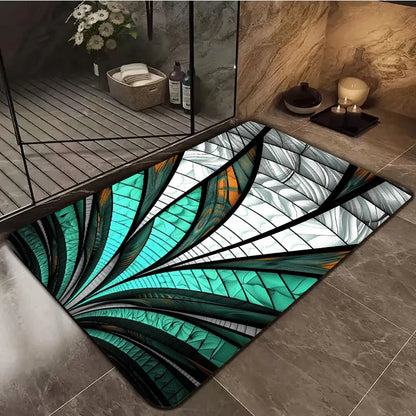 Super Absorbent Bath Mat - Non-Slip & Quick-Dry Shower Rug for Bathroom