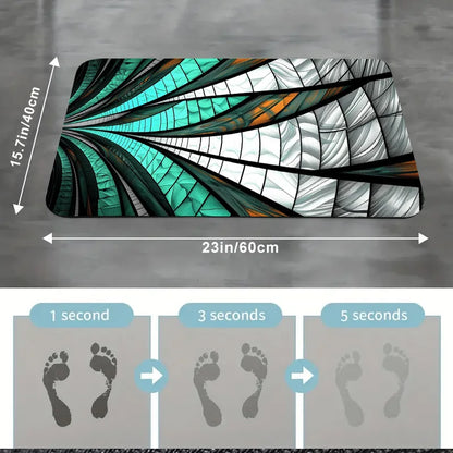 Super Absorbent Bath Mat - Non-Slip & Quick-Dry Shower Rug for Bathroom