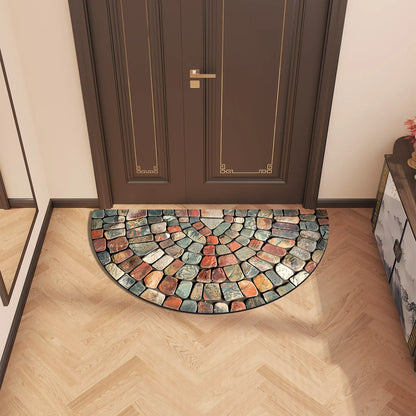 Retro Bath Mat - Super Absorbent, Quick-Dry & Non-Slip Shower Rug