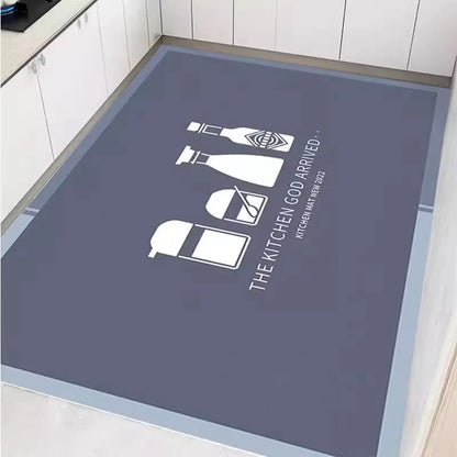 Diatomite Kitchen Mat - Non-Slip, Absorbent & Easy Wipe Clean Floor Pad