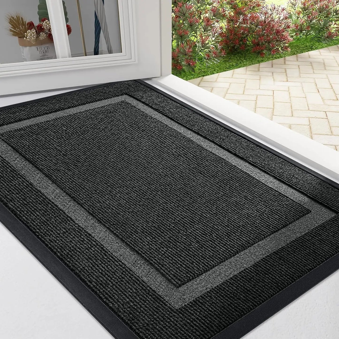 Low-Profile Doormat - High Quality Non-Slip Indoor/Outdoor Welcome Mat