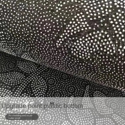 Scraper Doormat for Entrances - Anti-Slip & Dirt-Trapping "Silk Circle" Design