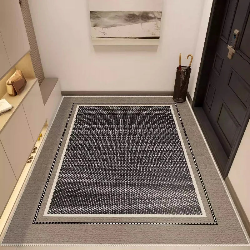 Luxury Washable Doormat - Dirt Resistant & Non-Slip Customizable Entrance Rug