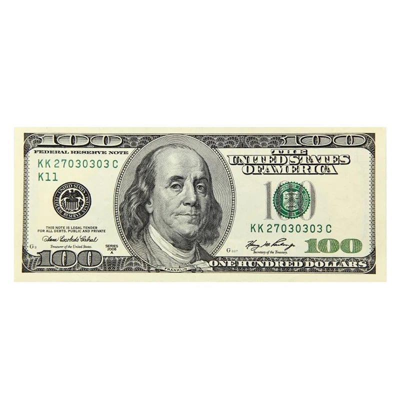US Dollar Bill Doormat - Novelty Money Print Anti-Slip Mat for Entrance & Man Cave