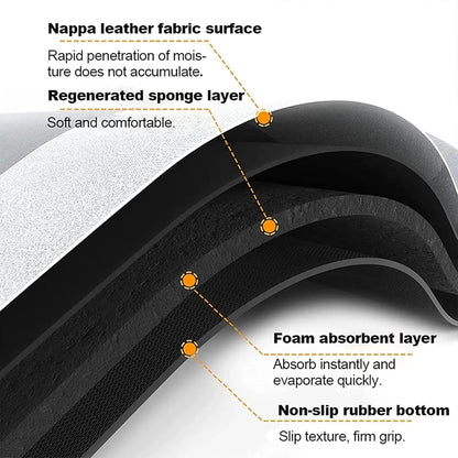Modern Diatomite Kitchen Mat - Oil Resistant, Non-Slip & Easy to Clean