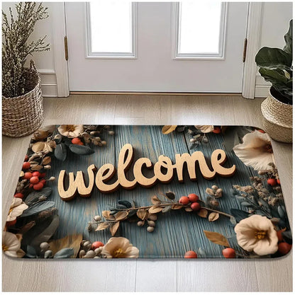 Machine Washable Kitchen & Bath Mat - Super Soft, Absorbent & Non-Slip Rug