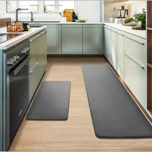 Oil-Resistant Kitchen Runner Mat - Long Anti-Fouling & Absorbent Floor Rug