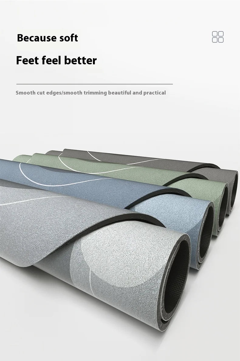 Diatomite Mat 2-Piece Set - Non-Slip & Absorbent for Kitchen Sink & Bathroom