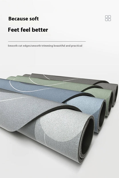 Diatomite Mat 2-Piece Set - Non-Slip & Absorbent for Kitchen Sink & Bathroom