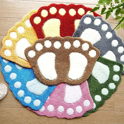 Microfiber Bath Rug - Super Absorbent & Non-Slip Bathroom Mat, Machine Washable