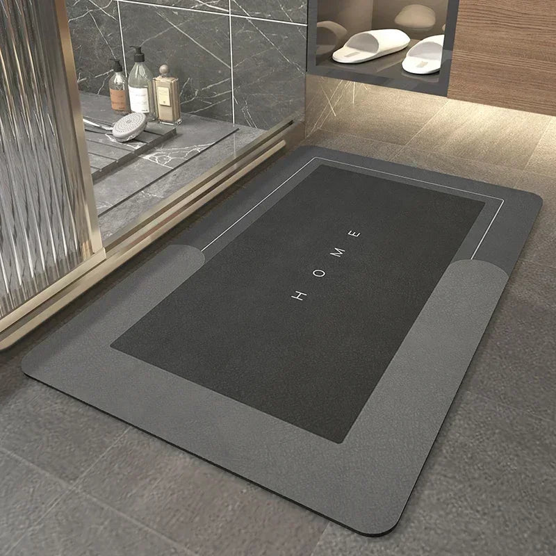 Premium Absorbent Floor Mat - Quick-Dry, Non-Slip & Easy Clean for Bathroom, Kitchen, Doorway