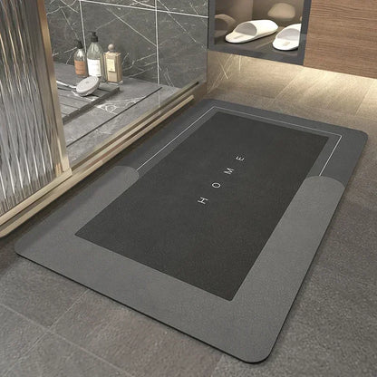 Premium Absorbent Floor Mat - Quick-Dry, Non-Slip & Easy Clean for Bathroom, Kitchen, Doorway