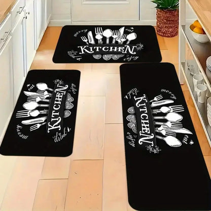 Machine Washable Kitchen & Laundry Mat - Super Soft, Comfortable & Non-Slip