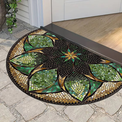 American Retro Doormat - Summer Themed, Anti-Slip & Durable Entrance Carpet