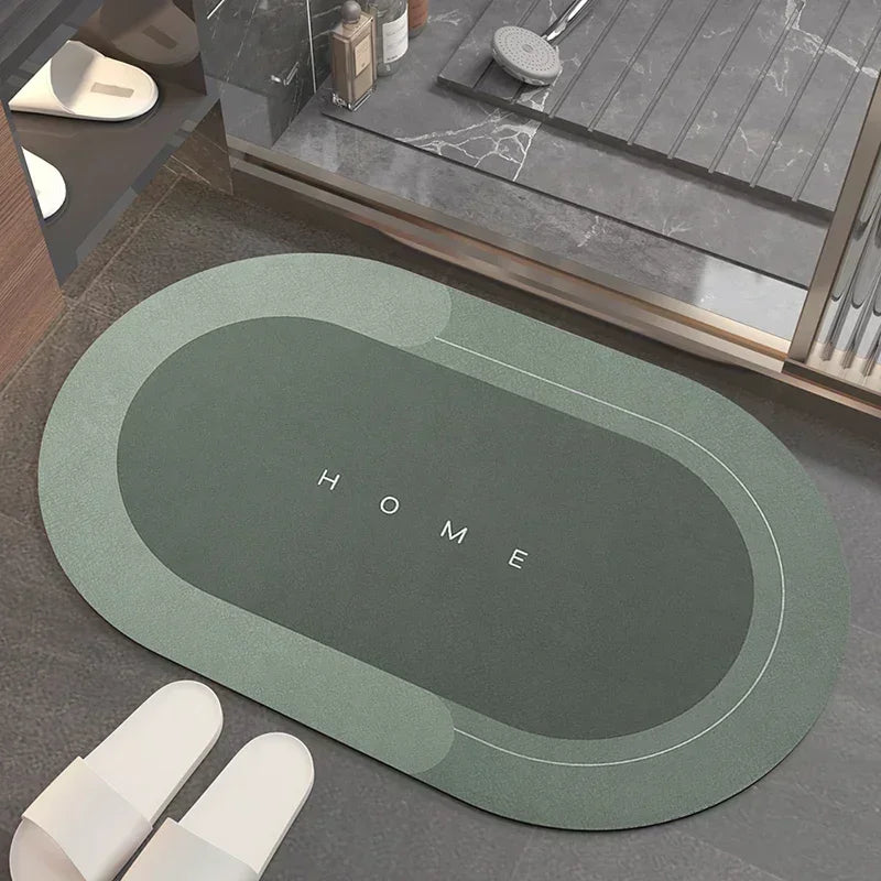Premium Absorbent Floor Mat - Quick-Dry, Non-Slip & Easy Clean for Bathroom, Kitchen, Doorway
