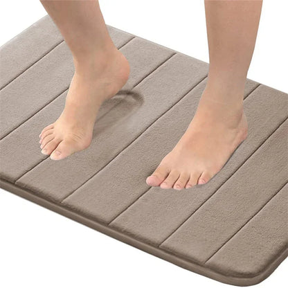 Premium Absorbent Bath Mat - Thick, Non-Slip & Machine Washable Bathroom Rug