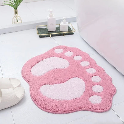 Microfiber Bath Rug - Super Absorbent & Non-Slip Bathroom Mat, Machine Washable