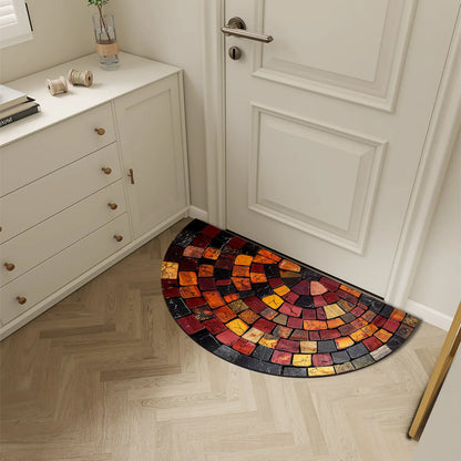 Retro Bath Mat - Super Absorbent, Quick-Dry & Non-Slip Shower Rug